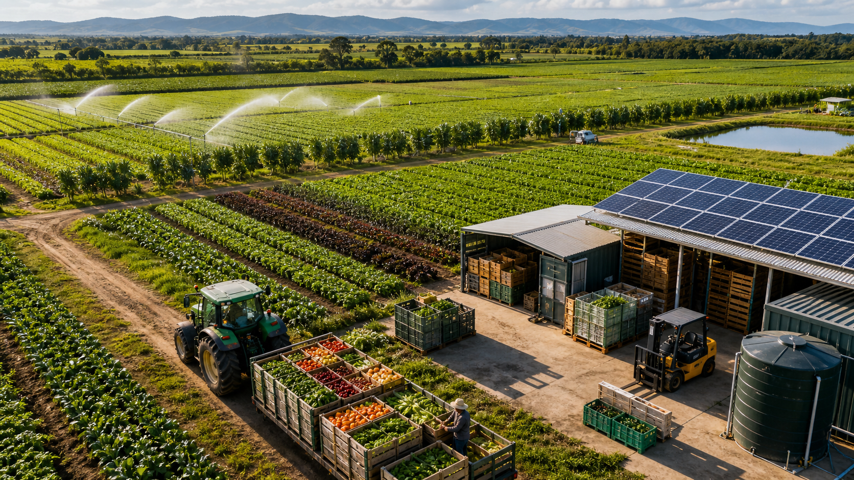 Agriculture market supply chain